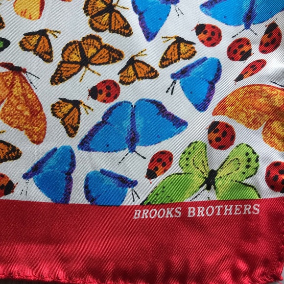 Brooks Brothers Butterfly Scarf - Picture 3 of 4
